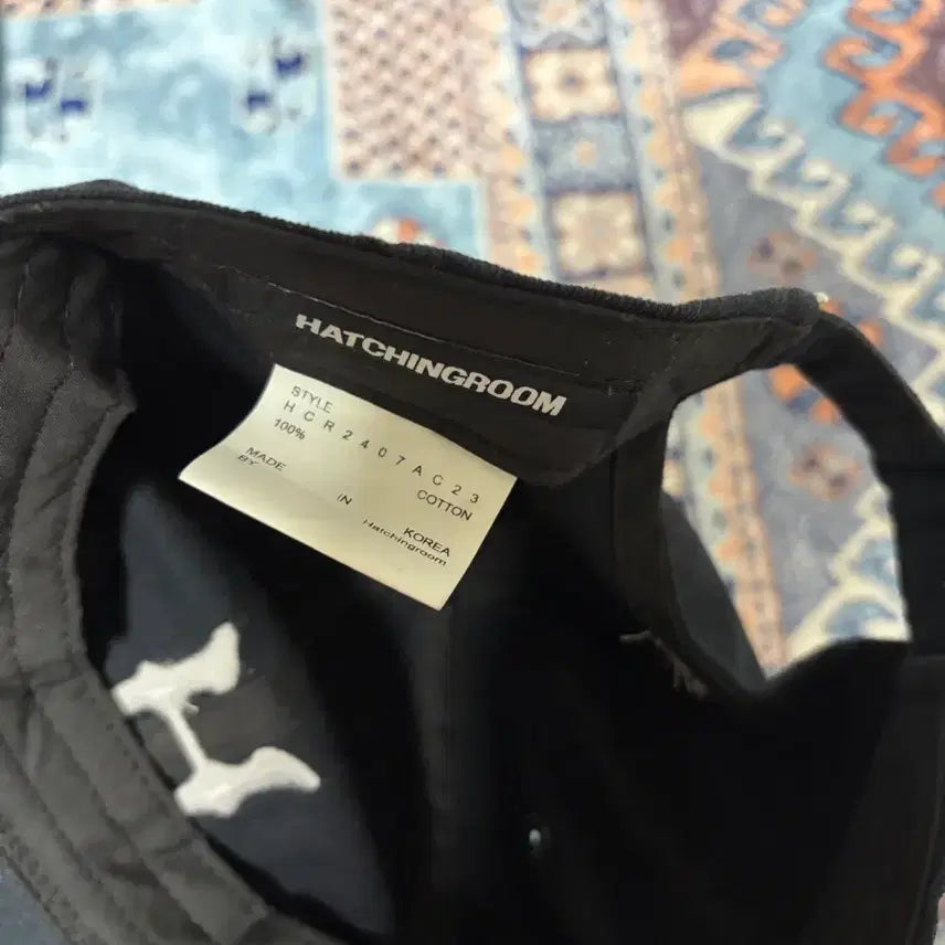 [BUNJANG] Hetching Room H Logo Ball Cap / 헤칭룸 h 로고 볼캡
