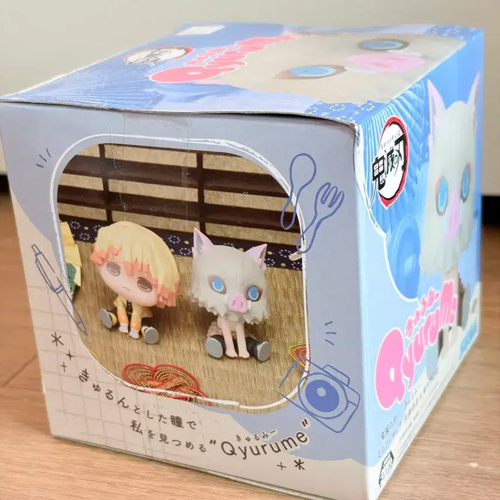 [BUNJANG] Demon Slayer Inosuke Qyurume Figure / 귀멸의칼날 이노스케 큐루미 qyurume 피규어