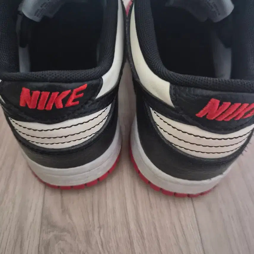 [BUNJANG] Nike x NBA Dunk Low Black Chili Red / 나이키 x NBA 덩크 로우 블랙 앤 칠리레드