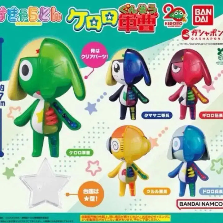 [BUNJANG] Keroro Skeleton Gacha Dororo Figure / 케로로 스켈레톤 가챠 (도로로 판매)