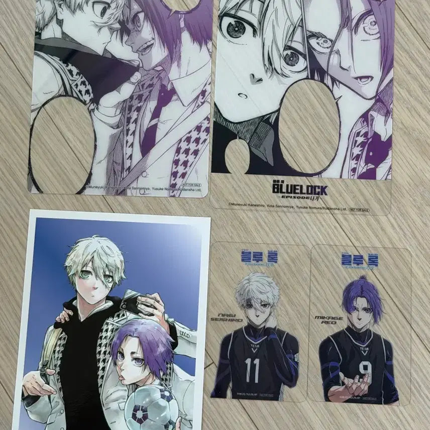[BUNJANG] Blue Lock Nagi Bundle Set / 블루록 나기 특전 일괄