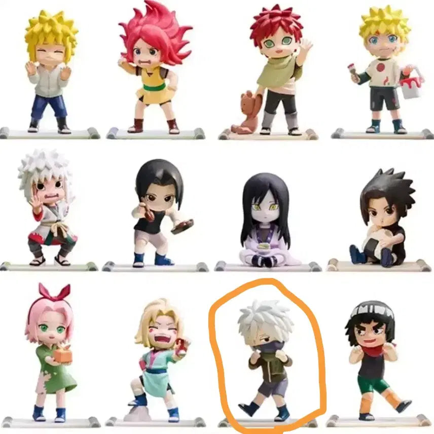 [BUNJANG] PopMart Naruto Shippuden Childhood Kakashi Gacha Figure / 나루토 팝마트 질풍전 유년기 어린시절 가챠 굿즈 카카시