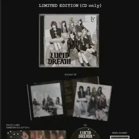 [BUNJANG] IVE Lucid Dream Limited Edition Ver. Unsealed Album / 아이브 IVE Lucid Dream 루시드 드림 기간한정반Ver.