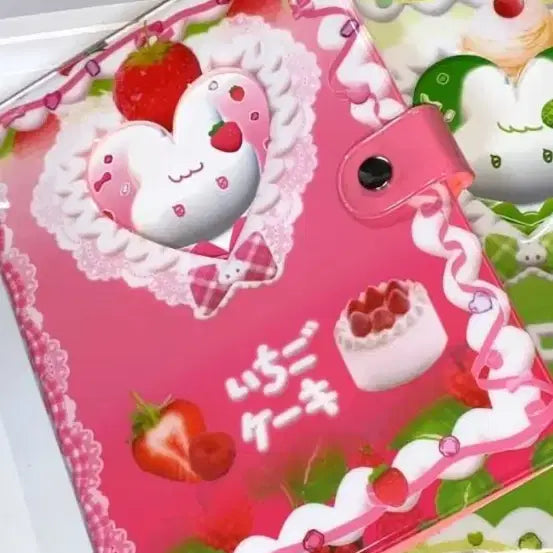 [BUNJANG] Strawberry Bunny Guardian Binder / 토끼지킴이 딸기 바인더