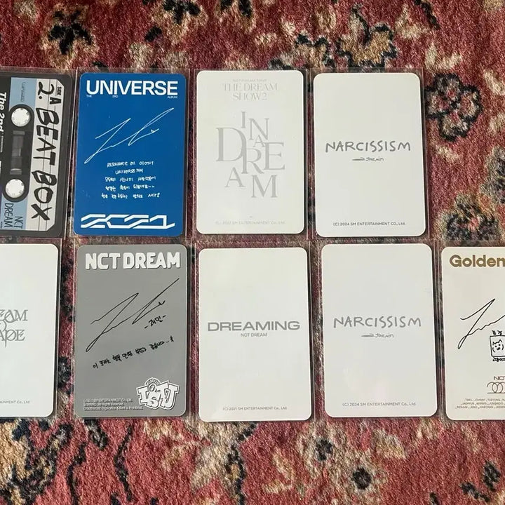[BUNJANG] NCT DREAM Jaemin Bundle Set Photocards (9 pcs) / NCT DREAM 골든에이지 나르시시즘 나재민 포카 9장 일괄