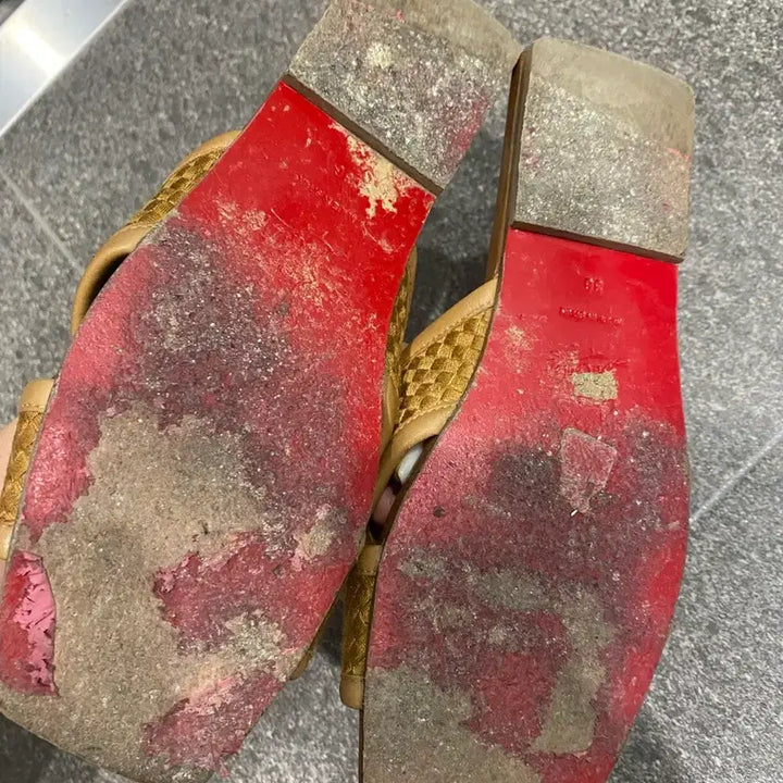 [BUNJANG] Christian Louboutin Slides / 크리스찬루부탱 샌들 슬리퍼