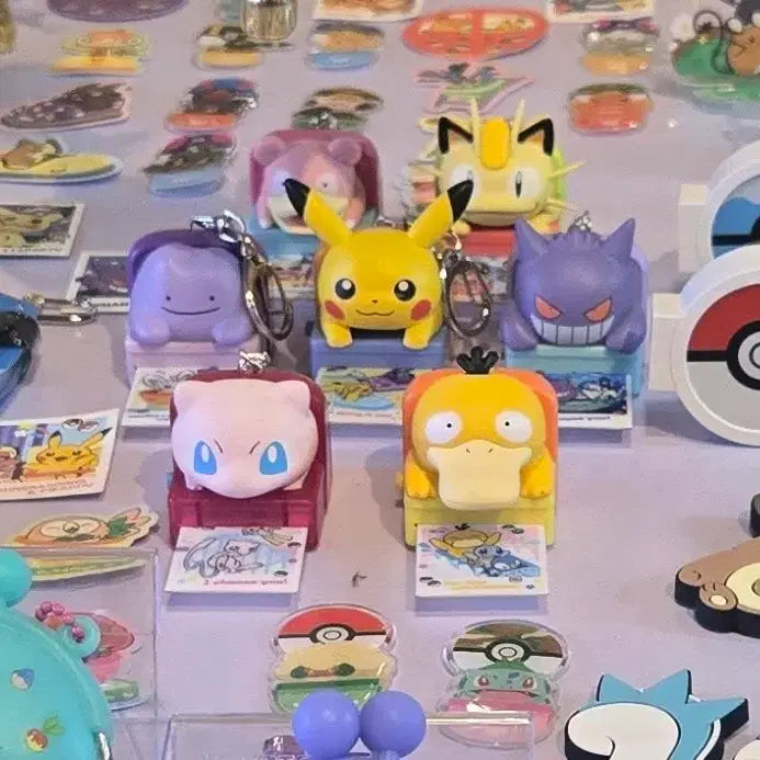 [BUNJANG] Pokemon Polaroid Keychain / 포켓몬스터 폴라로이드 키링