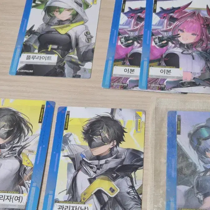 [BUNJANG] Arknights Endfield Bundle Set Photocards / gs 명일방주 엔드필드 포토카드 6장 일괄
