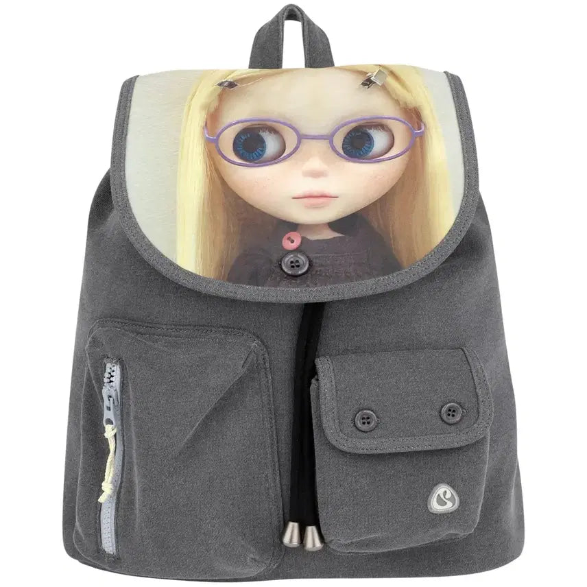 [BUNJANG] Koiseio Bryce Doll Backpack Charcoal / 코이세이오 브라이스돌 백팩 차콜