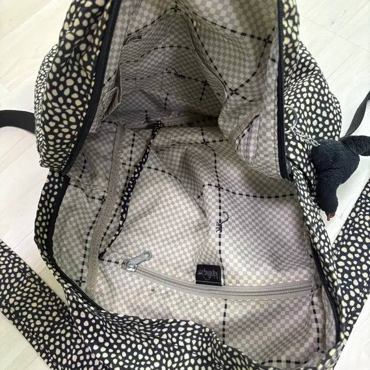 [BUNJANG] Kipling Dot Pattern Backpack / 키플링 백팩 도트패턴