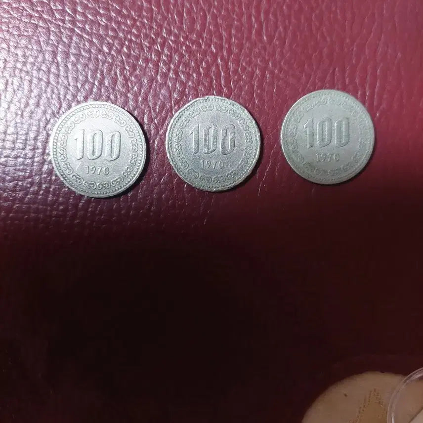 [BUNJANG] 1970 100 Won Coin (5 Pieces) / 1970년 100원 주화 3개