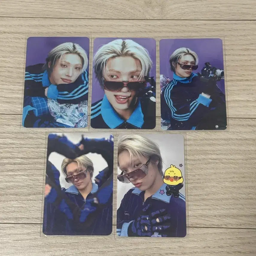 [BUNJANG] ATEEZ Aniteez In Color Photocard Bundle Set Mingi / 에이티즈 애니티즈인컬러 팝업 포카 트레카 일괄 민기