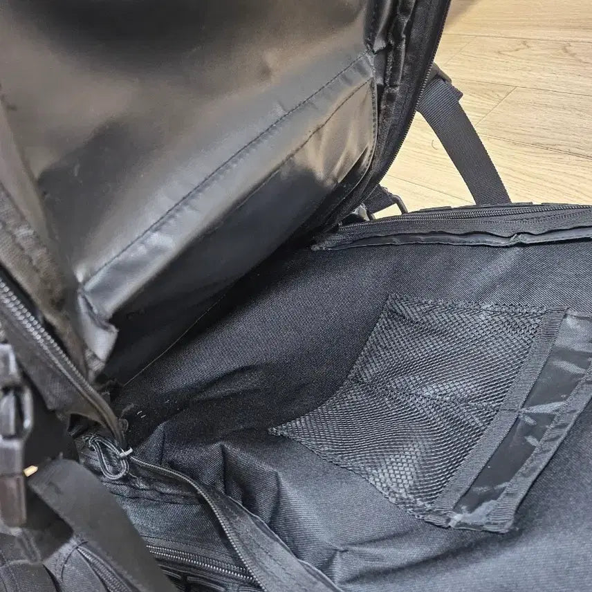 [BUNJANG] Black Tactical Backpack Military Style / 블랙 택티컬 백팩 밀리터리 스타일