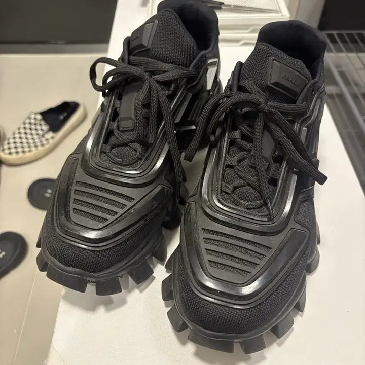 [BUNJANG] Prada Cloudburst Thunder Sneakers Black Size 9.5 / 프라다 클라우드버스트 썬더 9.5