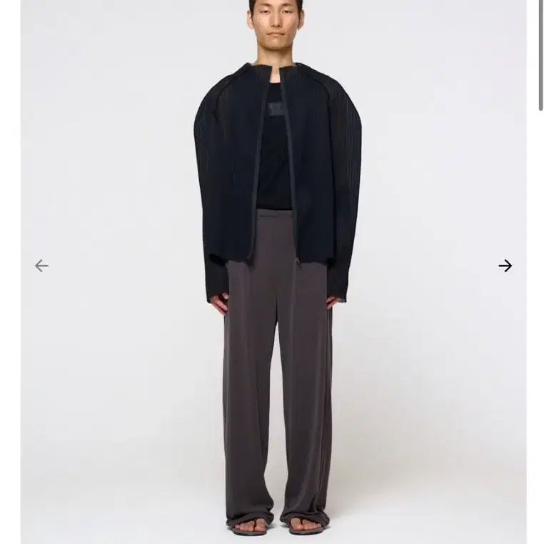 [BUNJANG] Amomento Pleats Zip-up S / 아모멘토 플리츠 집업 s 판매