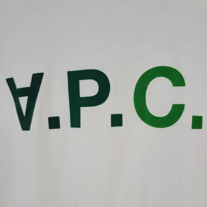 [BUNJANG] APC Logo Short Sleeve T-Shirt / 2022년 apc 아페쎄 백화점판 로고 반팔 티셔츠