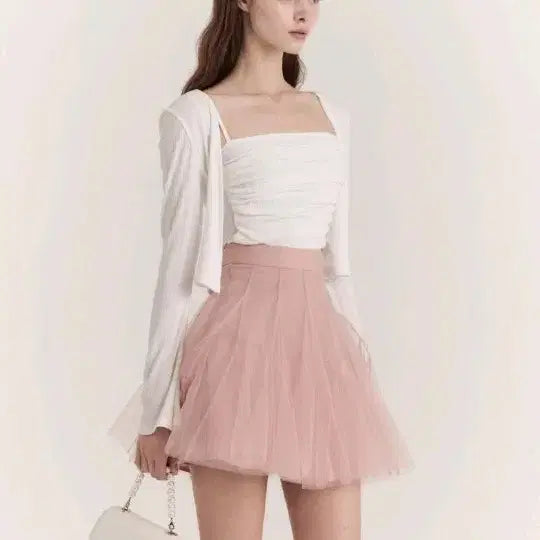 [BUNJANG] Grace Yu Chiffon Mini Skirt XS / 그레이스유 샤 스커트 XS (택달린새상품)