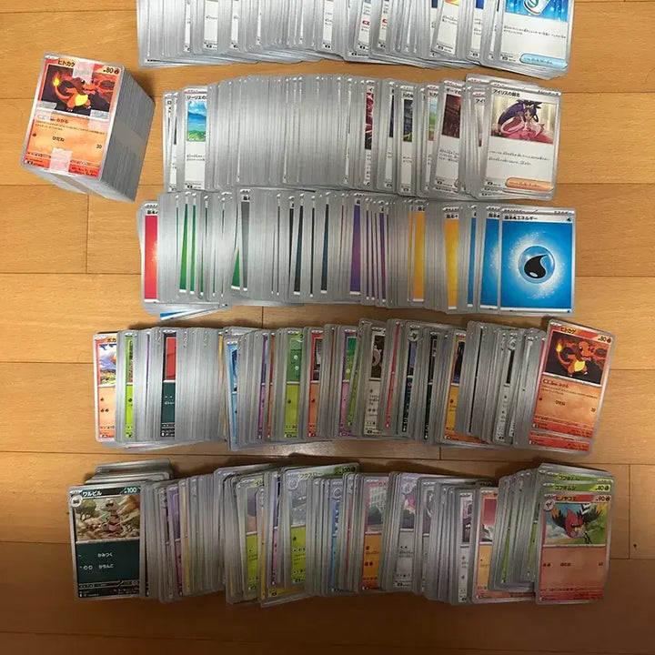 [BUNJANG] Pokemon General Cards / 일판 포캣몬카드 일반카드 약2200장 + 홀로카드 +ex카드
