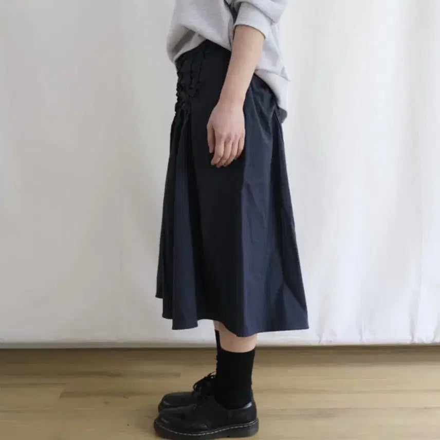 [BUNJANG] Shirring Skirt / 셔링 스커트 (새상품)