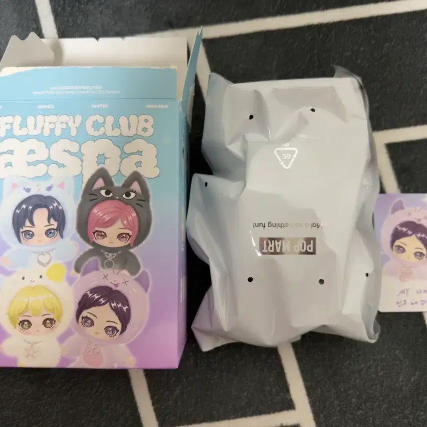 [SOLD OUT] 팝마트 에스파 플러피 인형 닝닝 뭉텅이