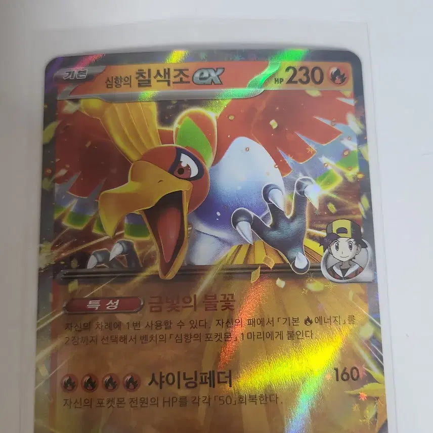 [BUNJANG] Pokemon Card Ho-Oh ex Card / [포켓몬 카드] 칠색조ex 카드
