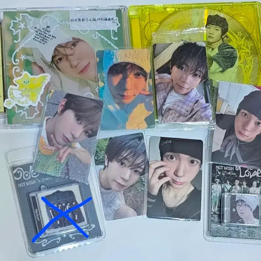 [BUNJANG] NCT WISH Ryo Jewel POB Bundle Set / 엔시티위시 료 포카 세트 쥬얼 스미니 일괄