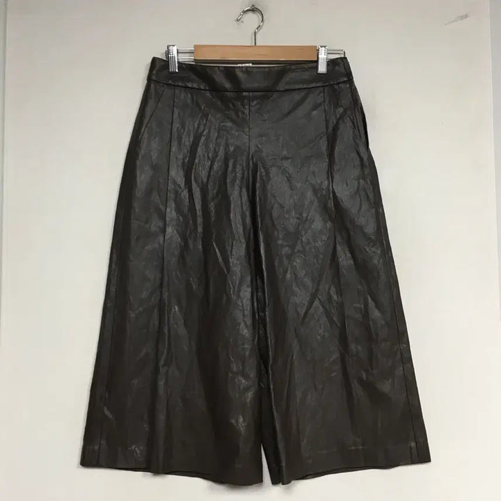 [BUNJANG] Lanvin Wide Half Leather Pants / 랑방 와이드 하프 레더 팬츠 67