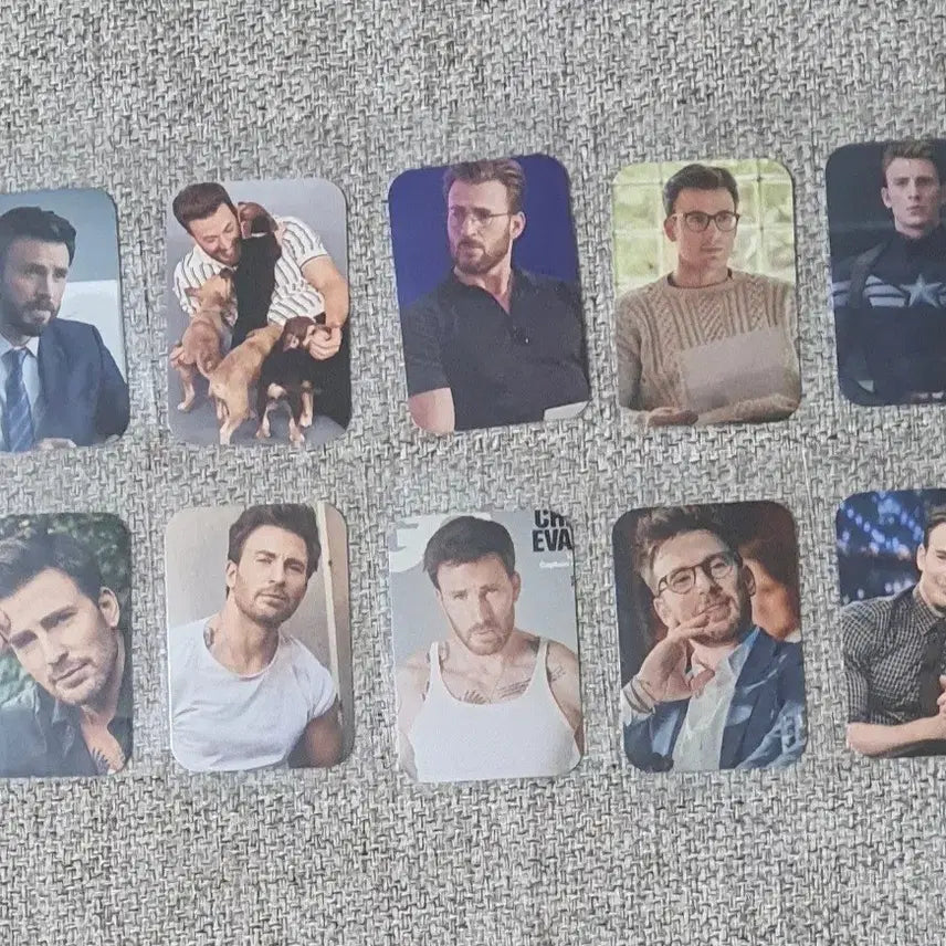 [BUNJANG] Chris Evans Fan-Made Photocard / 크리스 에반스 비공식 팬메이드 포토카드