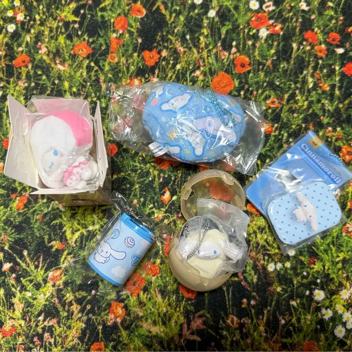 [BUNJANG] Cinnamoroll Chibi Toy &amp; Gacha Keyring Collection / 시나모롤 치비토모 및 가챠 키링 모음