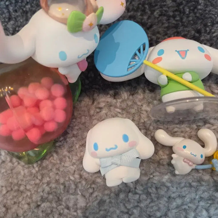 [BUNJANG] Sanrio Cinnamoroll Figure Collection Badge / 산리오 시나모롤 피규어 모음 뱃지