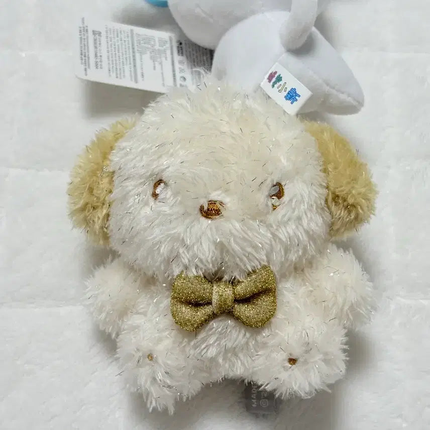 [BUNJANG] Sanrio Pochacco Gold Keyring &amp; Crayon Shin-chan Shiro Keyring / 산리오 포차코골드키링 짱구는못말려 흰둥이 키링뽑기인형