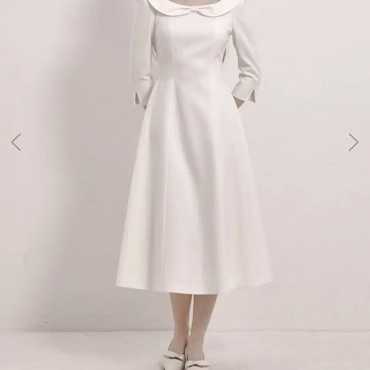 [BUNJANG] Flowum Dress Size L Ivory / 플로움 원피스 L사이즈 새상품 (결혼식2부/돌잔치/하객/셀프웨딩/브샤)