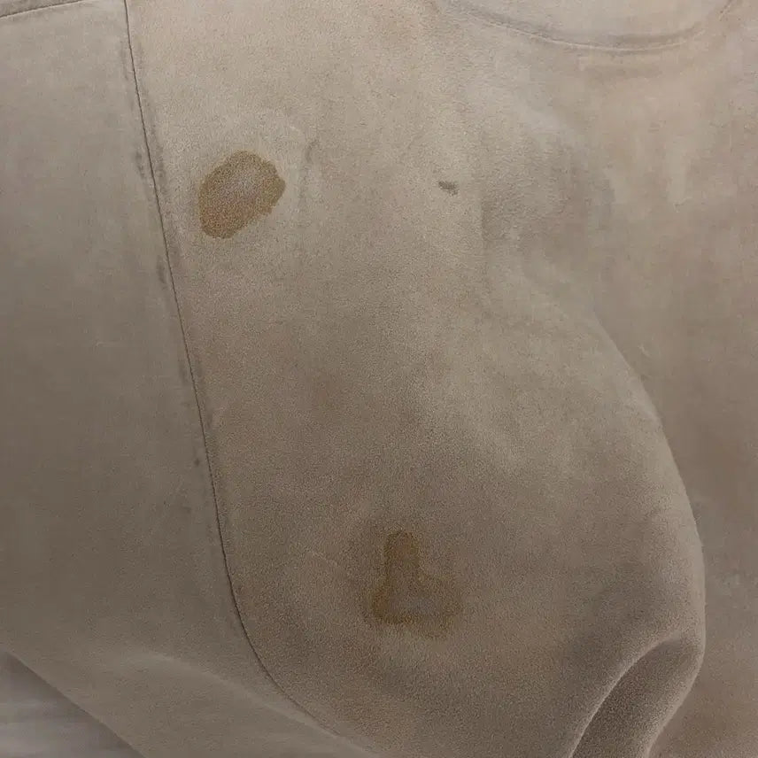 [BUNJANG] Glowny Suede Hobo Bag - Sand / 글로니 스웨이드 호보백