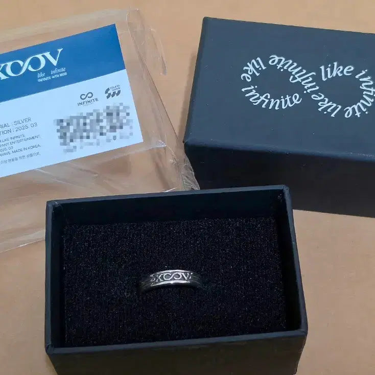 [BUNJANG] Infinite Like Ring Silver Size 13 / 2025 인피니트링