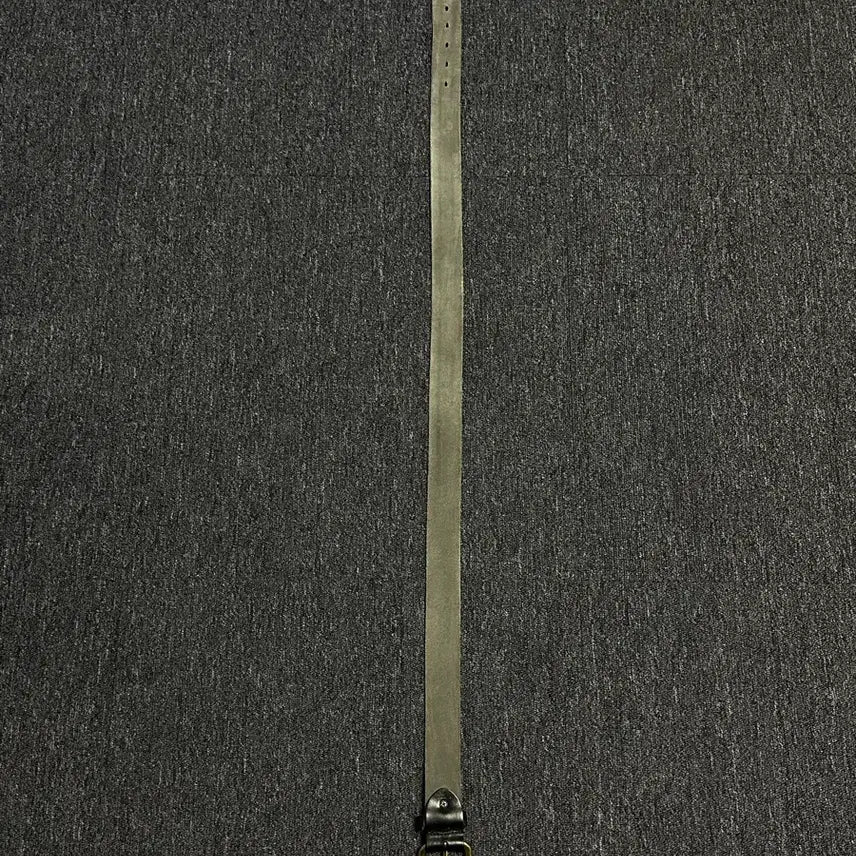 [BUNJANG] RRL Leather Belt Black / RRL(더블알엘) 레더 벨트 블랙