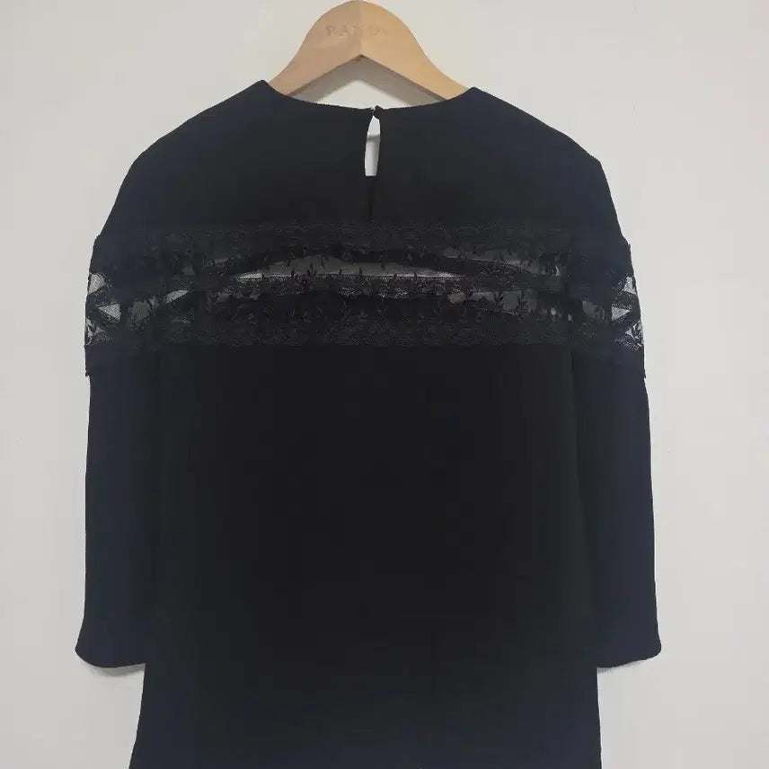 [BUNJANG] Sandro Lace Blouse Black / 산드로 sandro 레이스 블라우스 블랙 55