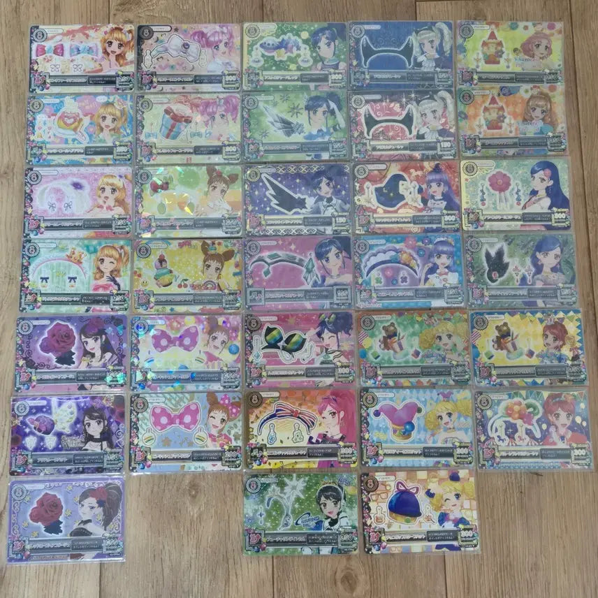 [BUNJANG] Aikatsu! Aikatsu Stars! Accessory Cards Bundle Set / 아이카츠 아이엠스타 악세사리 일판 카드 일괄