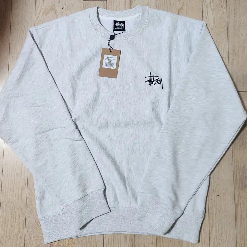 [BUNJANG] Stussy Basic Sweatshirt Ash Heather / NS22<초특가>정품새상품스투시 베이직 맨투맨 애쉬 헤더 M/L