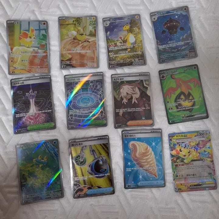 [BUNJANG] Assorted Pokémon AR &amp; SR Cards (Various) / 이쁜 ar, sr 포켓몬카드 팝니다. 개구마르,az의평온 등