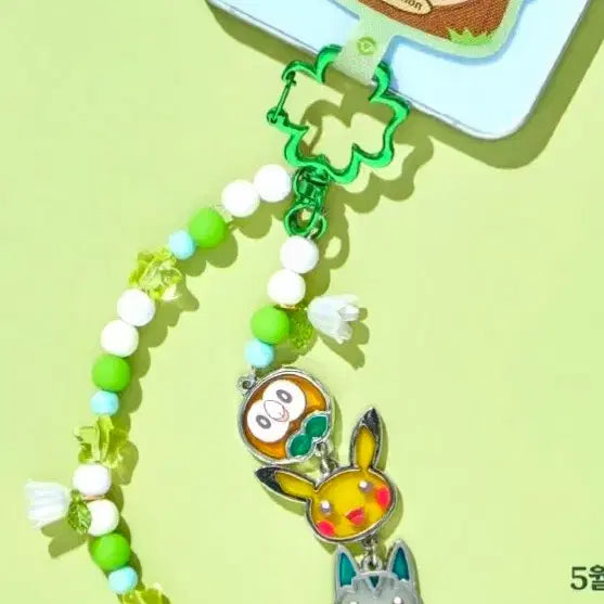 [BUNJANG] Pokemon Forest Phone Strap Pachirisu, Rowlet, Pikachu / 포켓몬 포레스트 폰 스트랩 파치리스 나몰빼미 피카츄