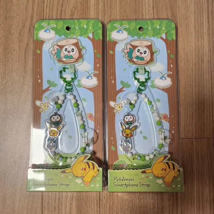 [BUNJANG] Pokemon Forest Phone Strap Pachirisu, Rowlet, Pikachu / 포켓몬 포레스트 폰 스트랩 파치리스 나몰빼미 피카츄