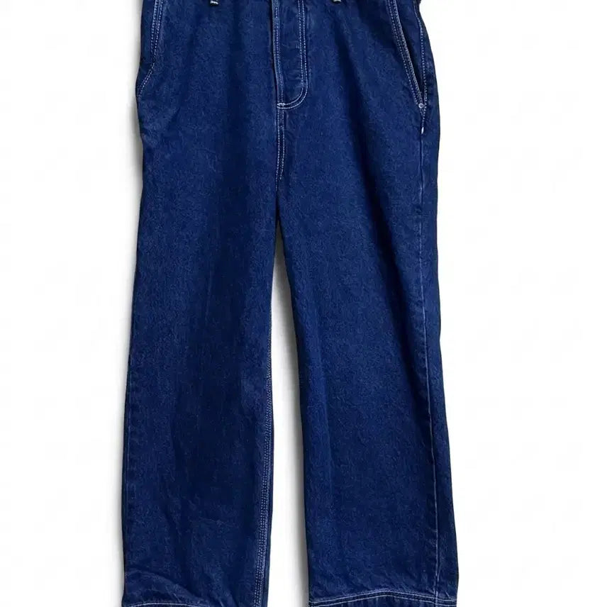 [BUNJANG] Andersson Bell Stitch Wide Crop Denim M / Andersson Bell 스티치 와이드 크롭 데님 M