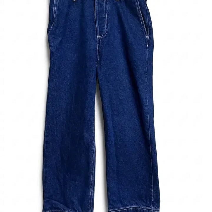 [BUNJANG] Andersson Bell Stitch Wide Crop Denim M / Andersson Bell 스티치 와이드 크롭 데님 M