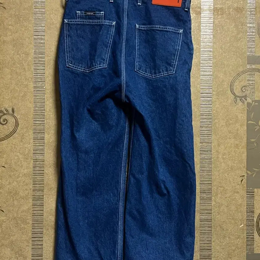 [BUNJANG] Andersson Bell Stitch Wide Crop Denim M / Andersson Bell 스티치 와이드 크롭 데님 M