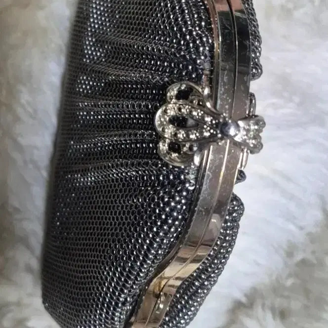 [BUNJANG] Mesh Rose Embroidery Chain Shoulder Bag / 메쉬 장미 자수 체인 숄더백 외 개당