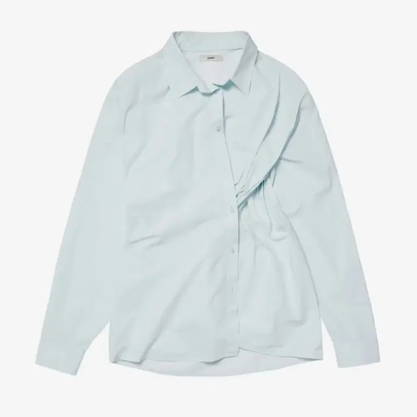 [BUNJANG] Dainit Logo Wrap Shirt Light Blue / 다이닛 로고 랩 셔츠 라이트블루