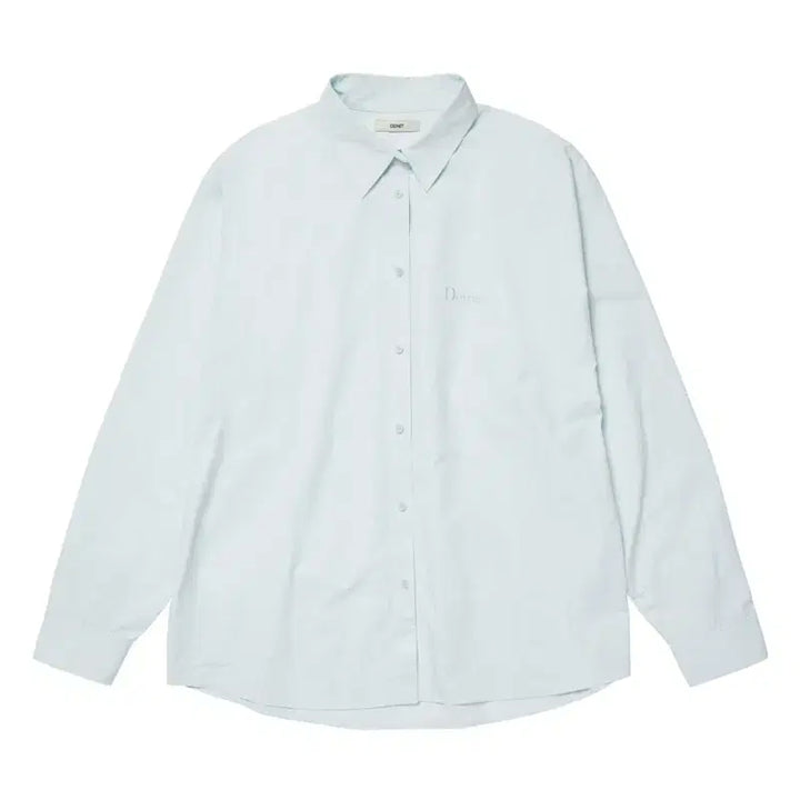 [BUNJANG] Dainit Logo Wrap Shirt Light Blue / 다이닛 로고 랩 셔츠 라이트블루