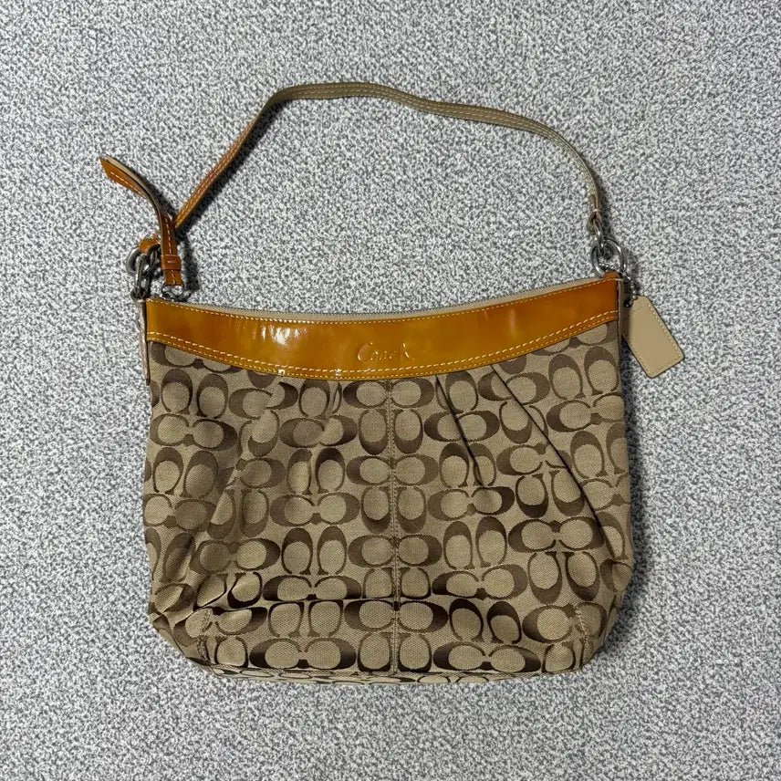 [BUNJANG] Coach Soho Pleated Tote Bag / COACH 코치 소호 플리티드 토트백