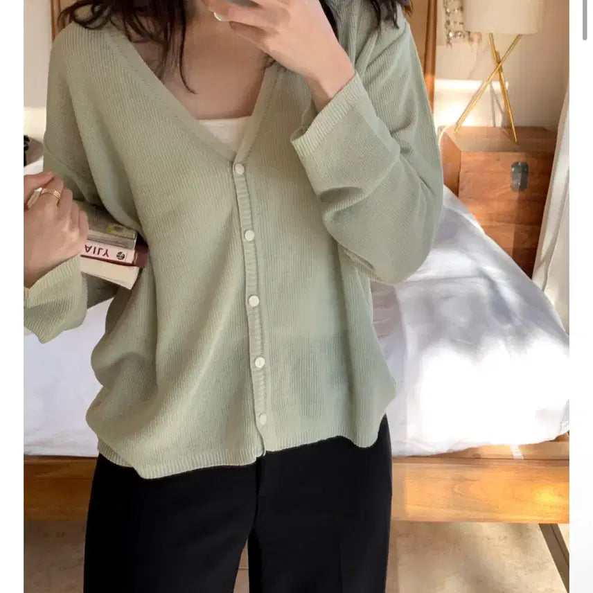 [BUNJANG] 98°C Summer Clo Cardigan / (이사처분) 98도씨 여름 썸머 클로 가디건