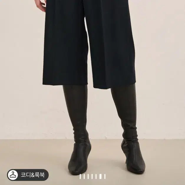 [BUNJANG] SJSJ Cropped Pants Dark Gray Size 64 / [무료배송]한섬 SJSJ 크롭 팬츠(55)